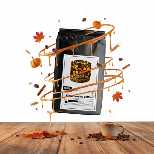 Caramel coffee bag