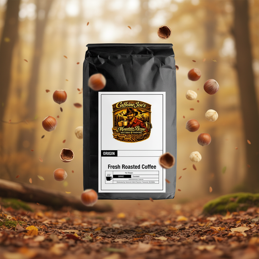 Hazelnut coffee bag