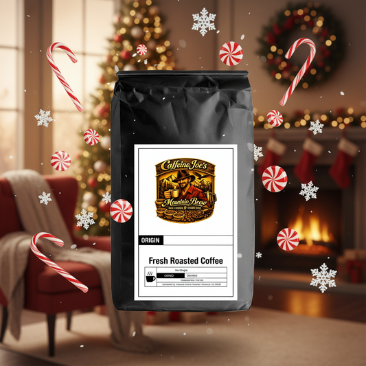 Candy Cane coffee bag