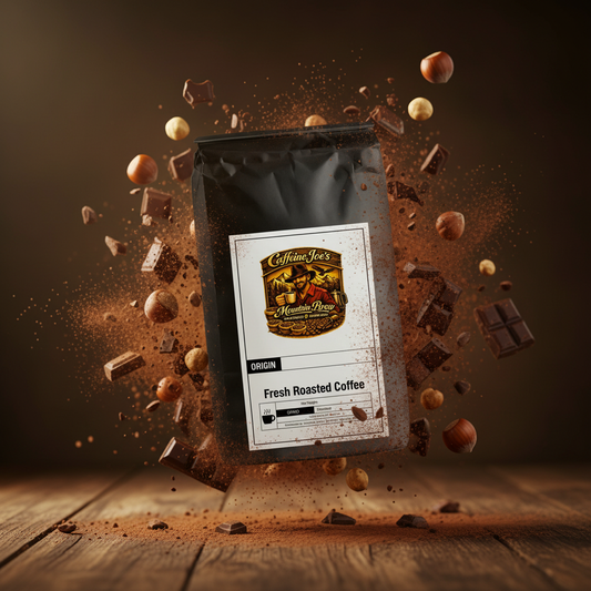 Chocolate Hazelnut coffee bag